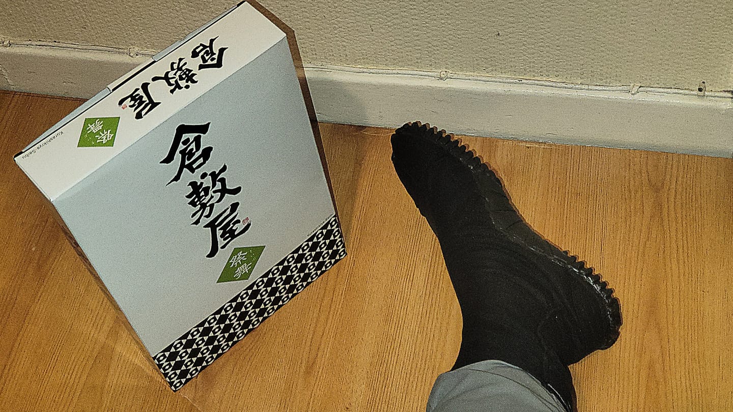 Customer photo review of Tabi Boots 7-Hook – Black – Kurashikiya Matsuri Saibu (0505-098)