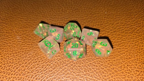 Customer photo review of Mystery Dice