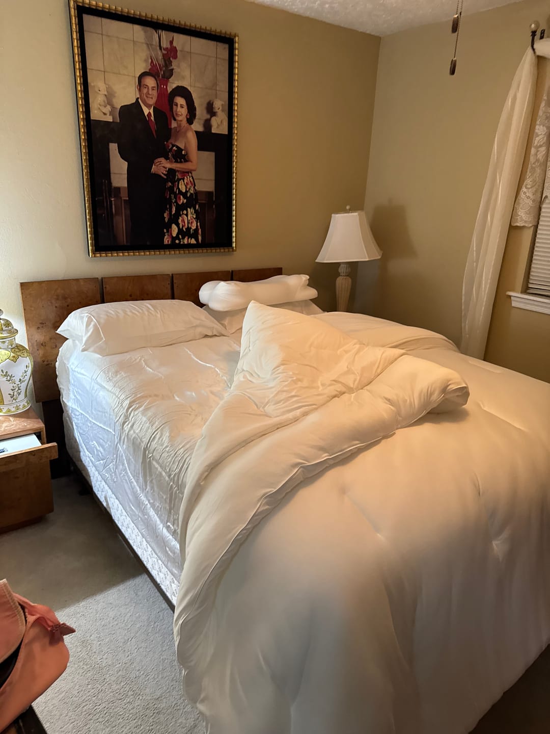 Customer photo review of Temperature Control Dual-Layer Comforter