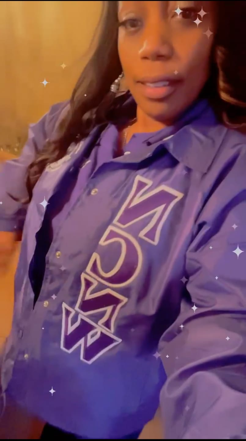 Customer photo review of NCNW Coach's Jacket
