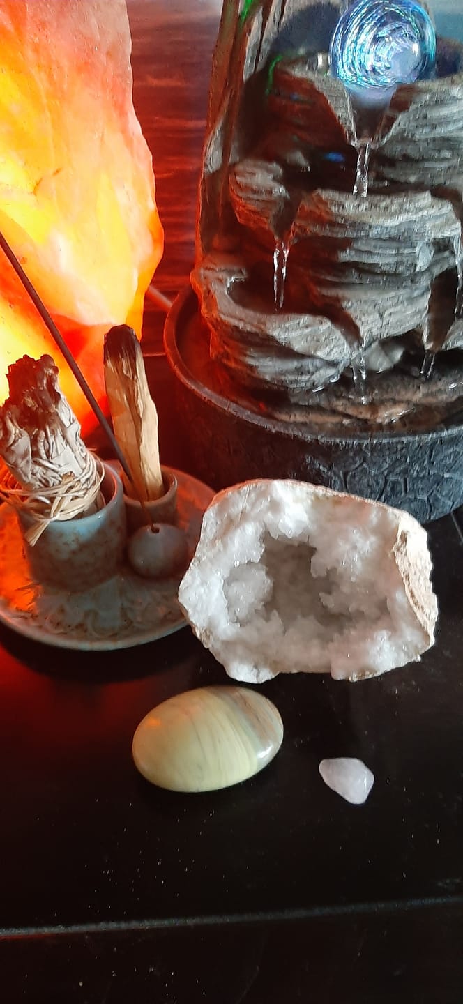 Customer photo review of Géode de quartz
