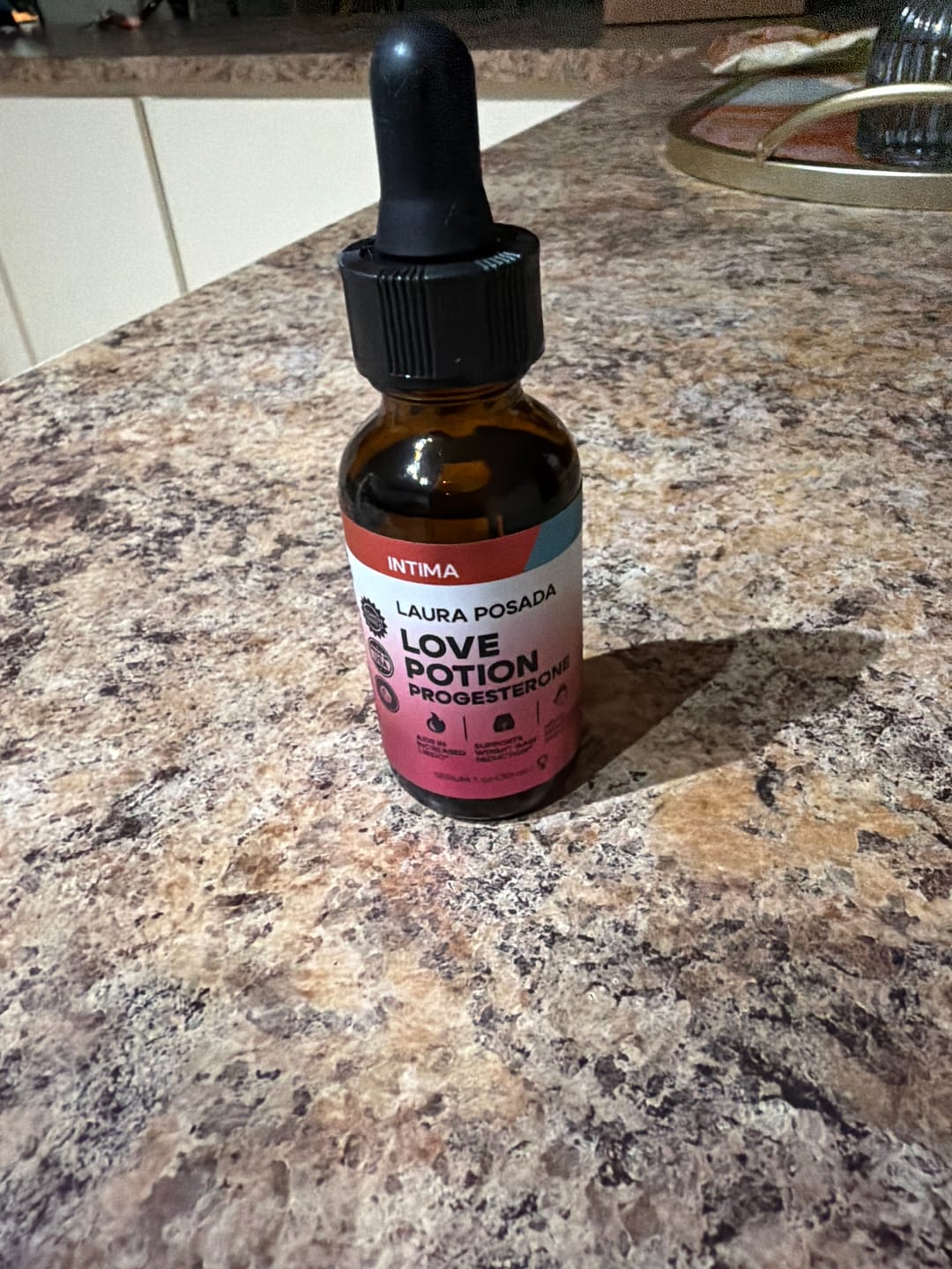 Customer photo review of Love Potion | Progesterona tópica para Aumentar la Libido, Reducir Sofocos, Mejorar Resequedad de la Piel