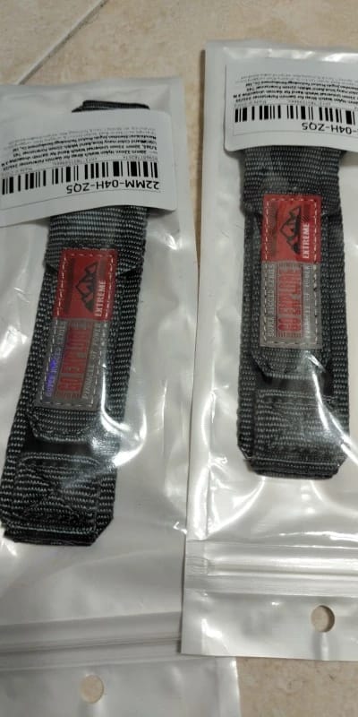 Customer photo review of COROS Watch Band Nylon Replacement Strap, Unisex, Adjustable