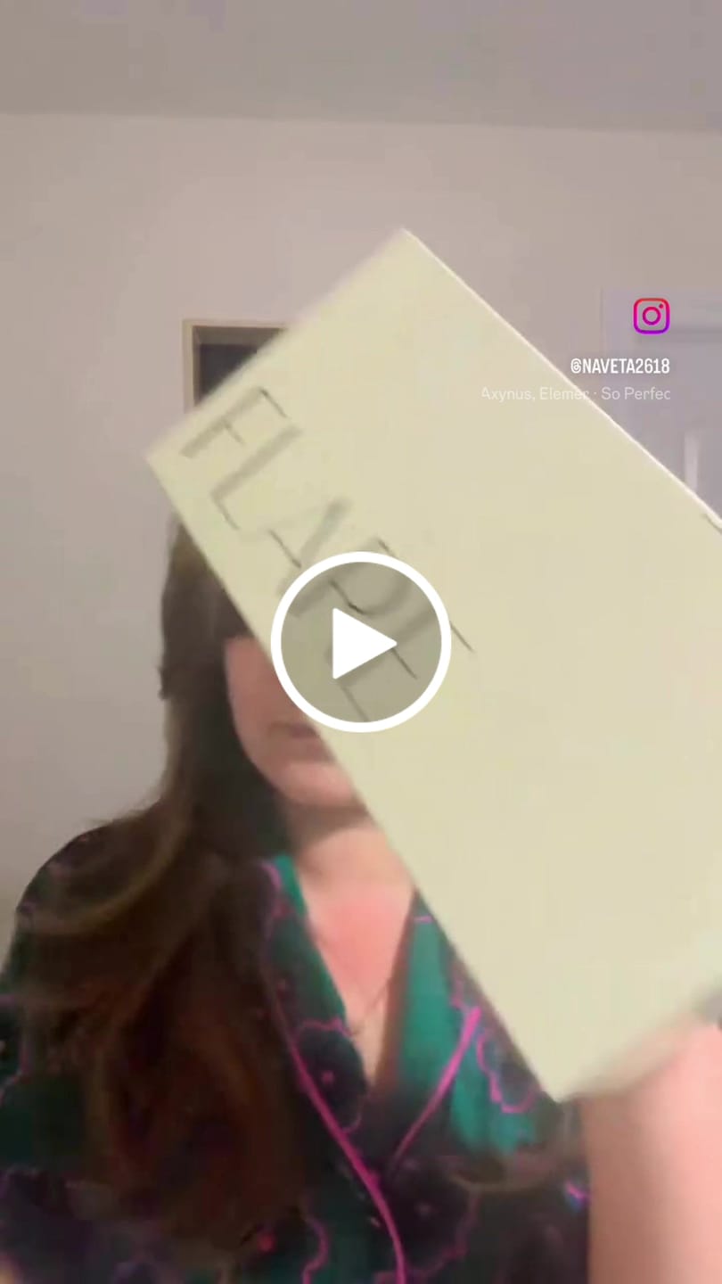 Customer video review of INIA FLARE Microcurrent Facial Device