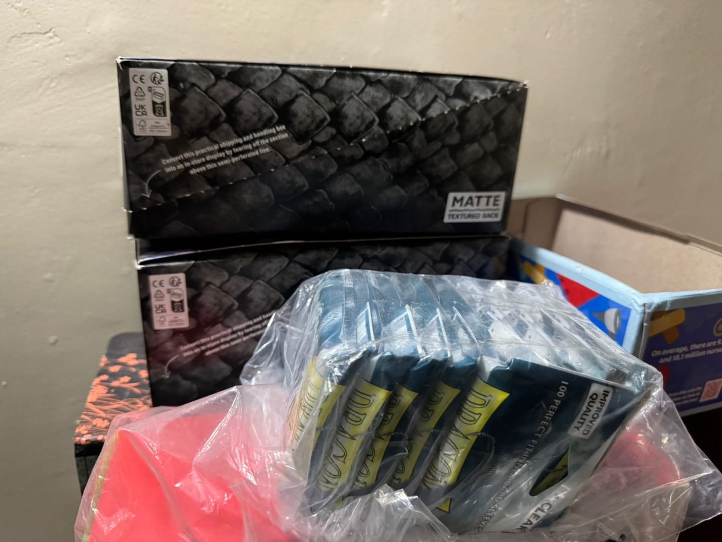 Customer photo review of Dragon Shield Display Case – Premium Card Storage & Protection