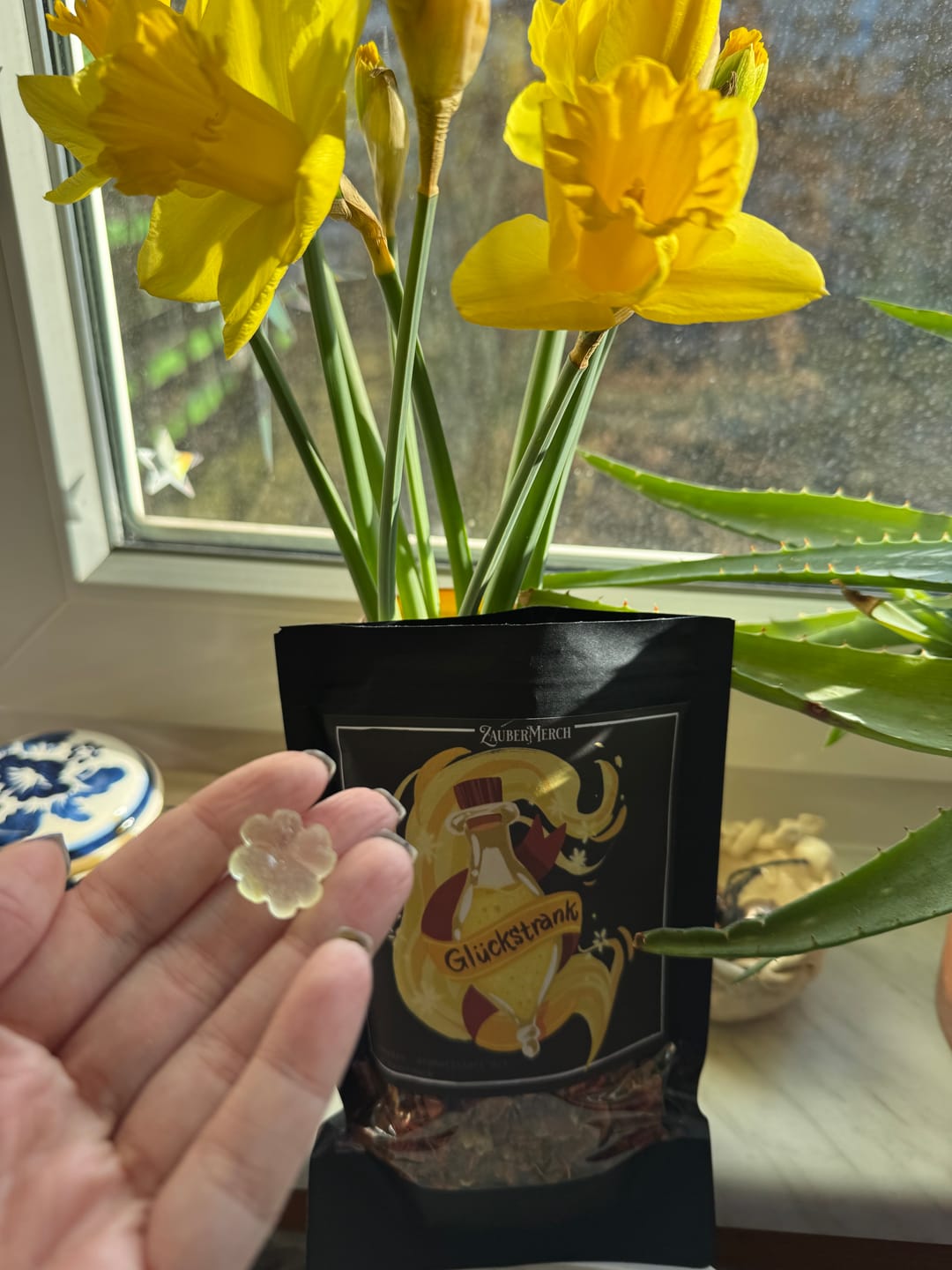 Customer photo review of Glückstrank - Zaubertrank Teemischung 80g