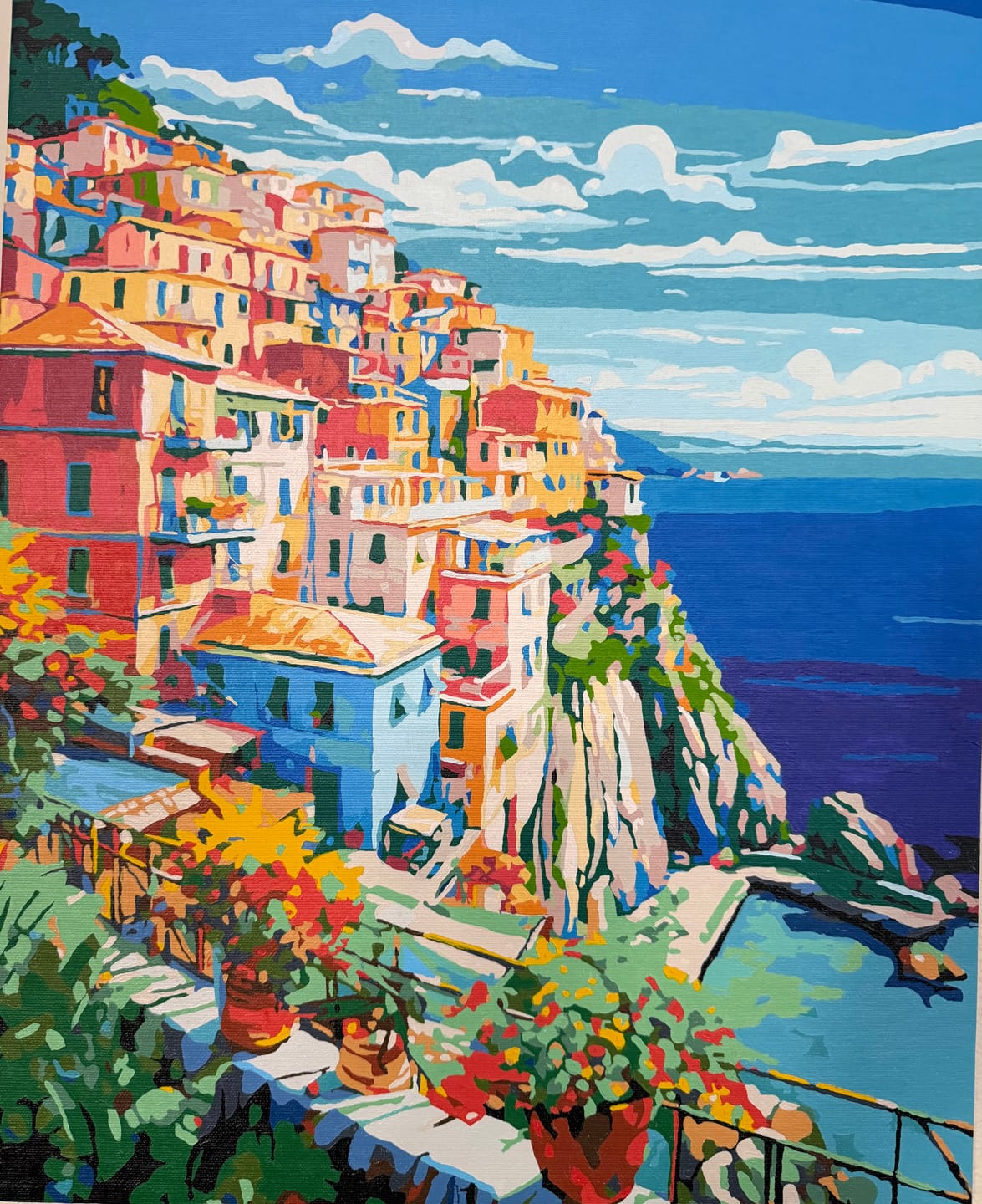 Customer photo review of Mediterranean Cliffside