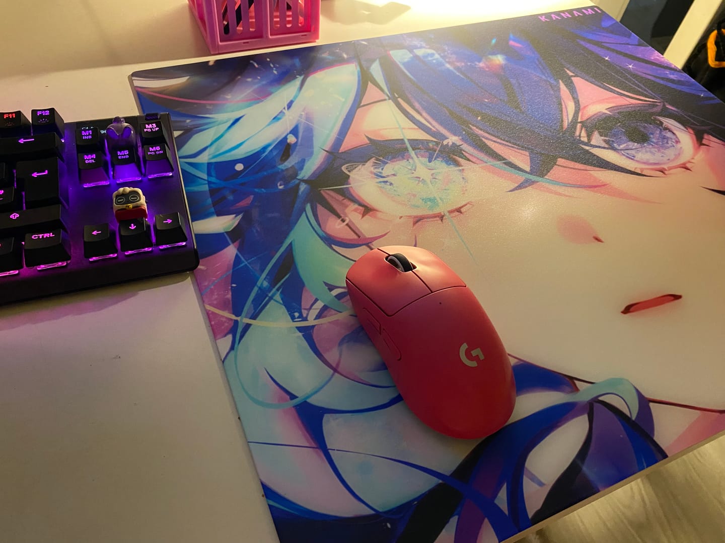 Customer photo review of Kanami Hoshino Cam Mousepad