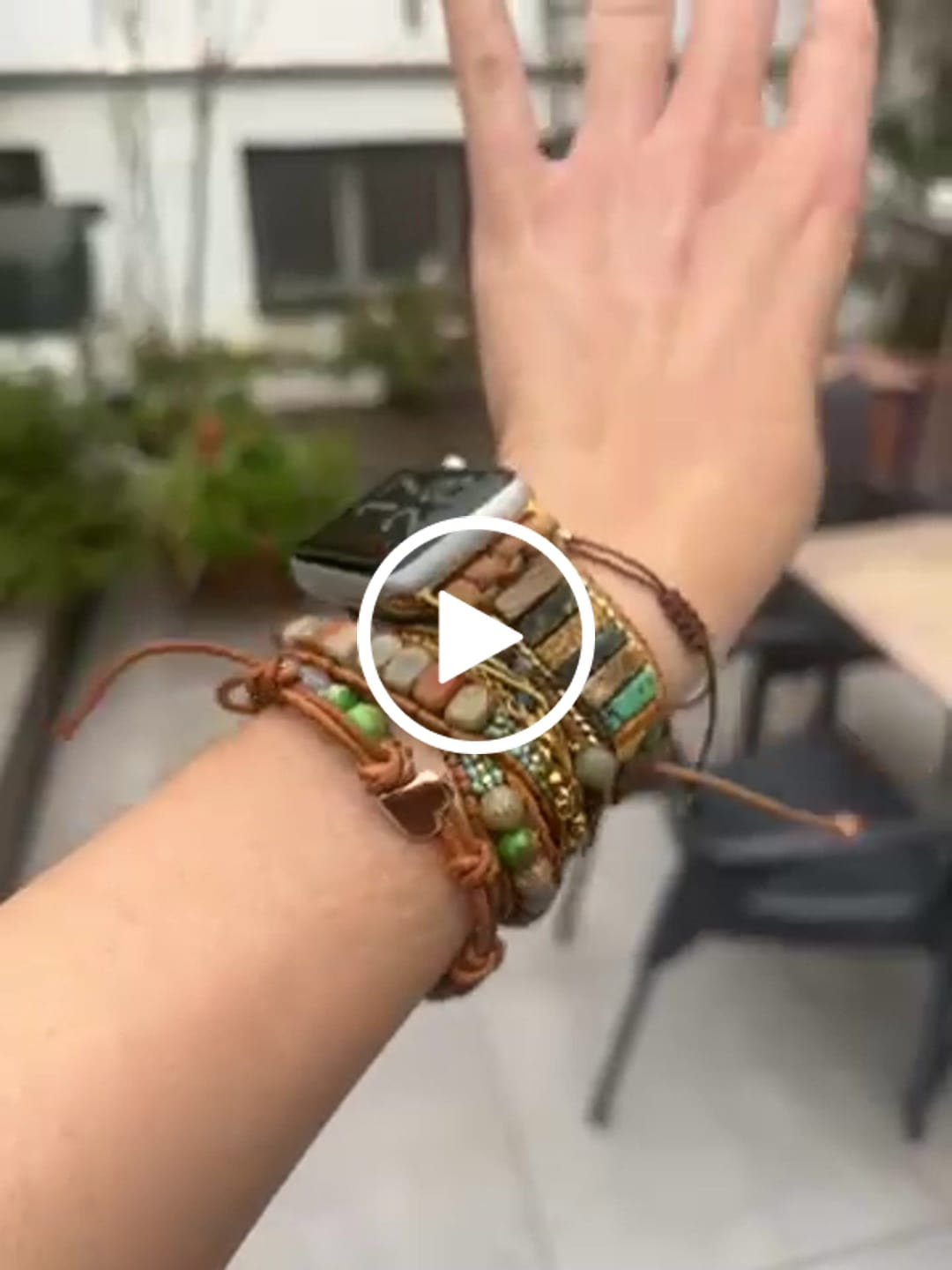 Customer video review of Bohemian Princess Wrap Bracelet