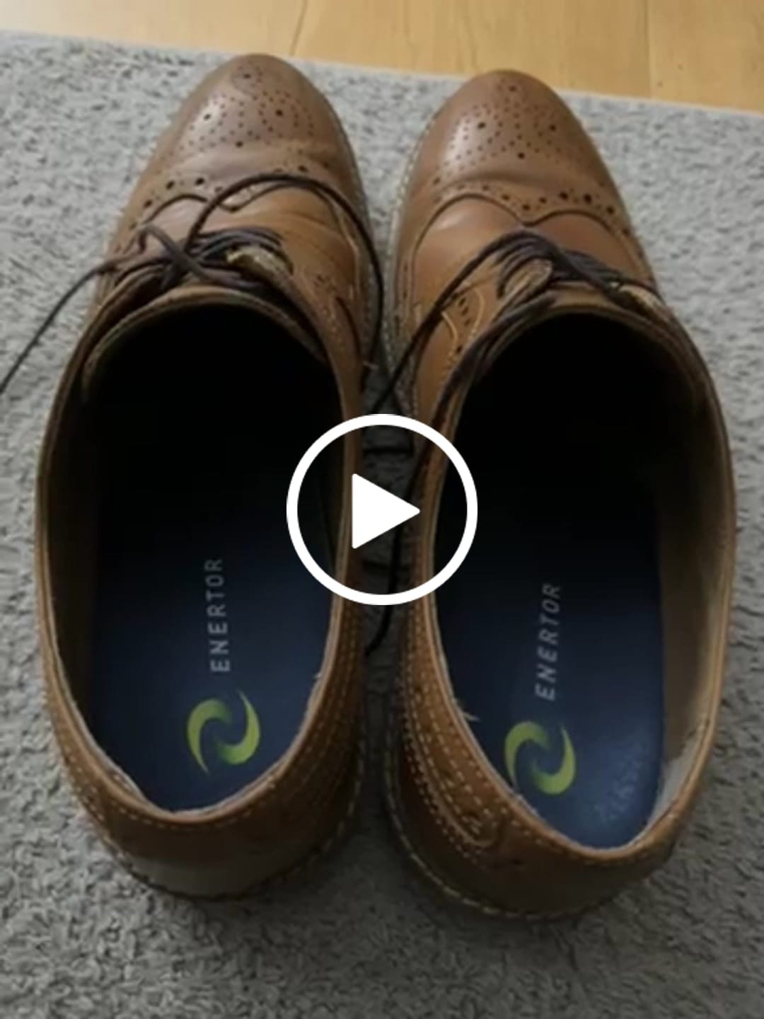 Customer video review of Walking insoles
