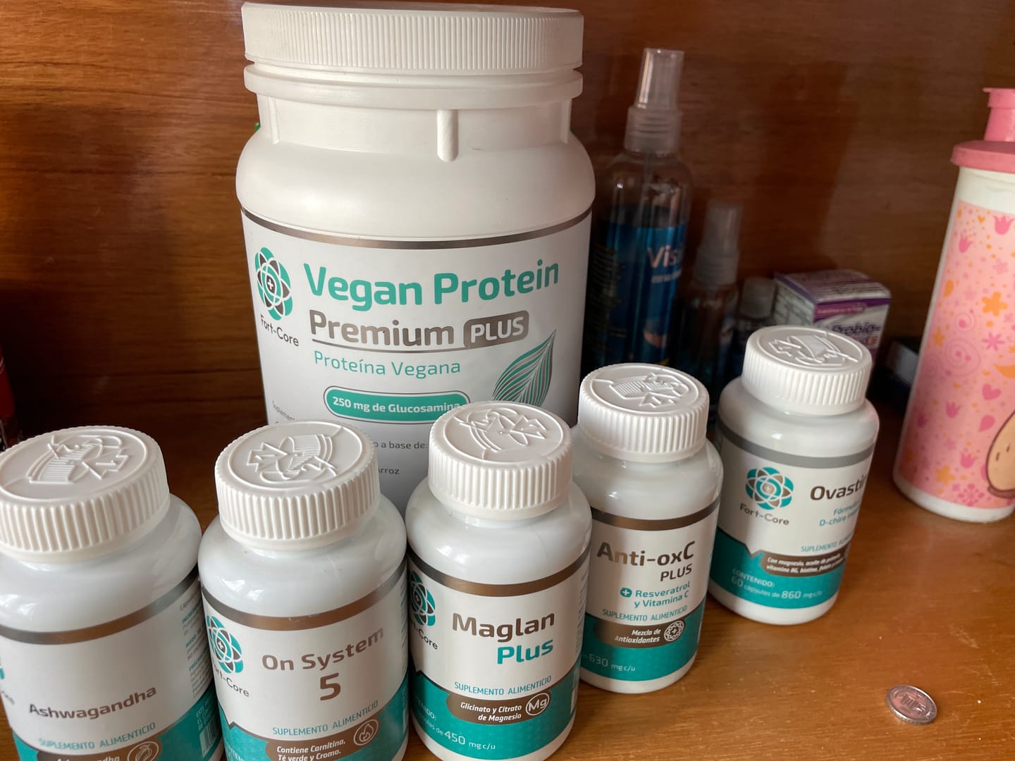 Customer photo review of On System 5 Fort Core | Carnitina, Metionina y Té Verde |  60 cápsulas