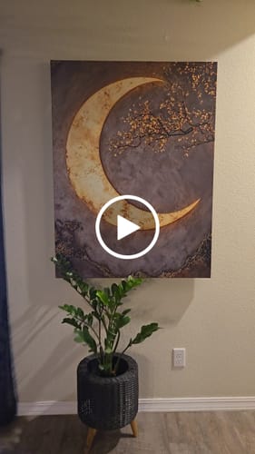 Lisa C.'s canvas hanging at home