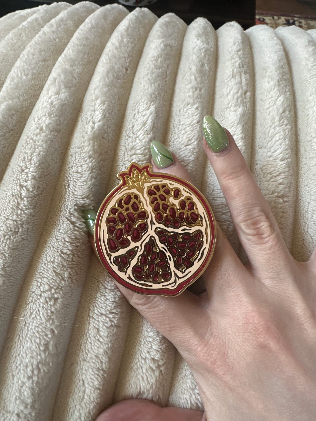 Customer photo review of Pomegranate Clingie
