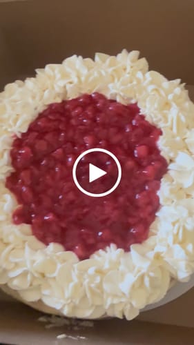 Customer video review of Seasonal Cheesecake - Strawberry Cream