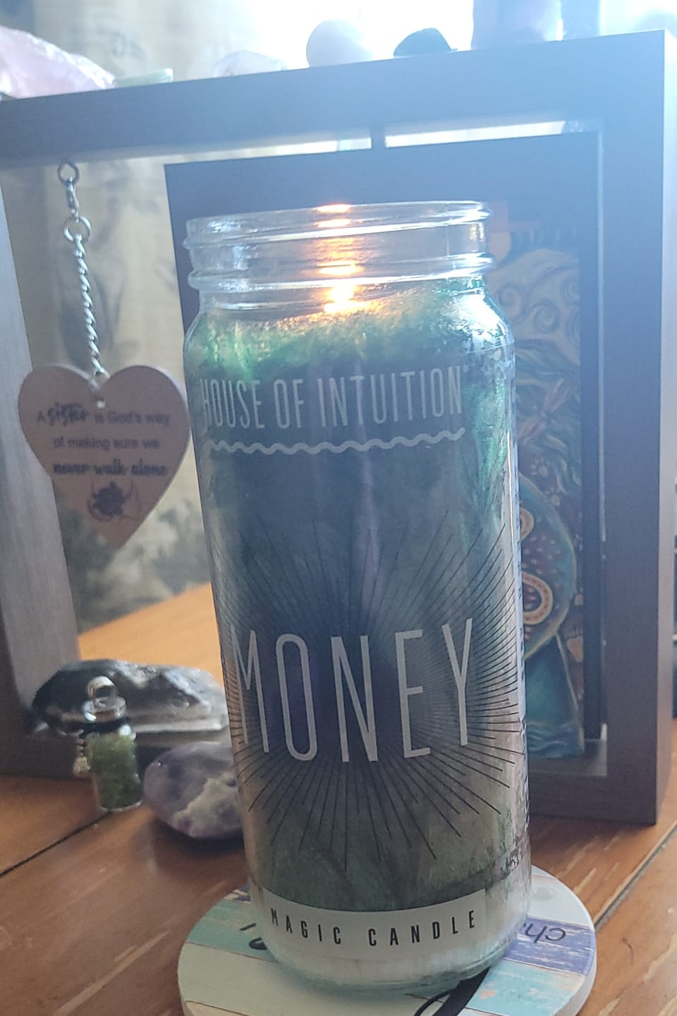 Customer photo review of Money Magic Candle