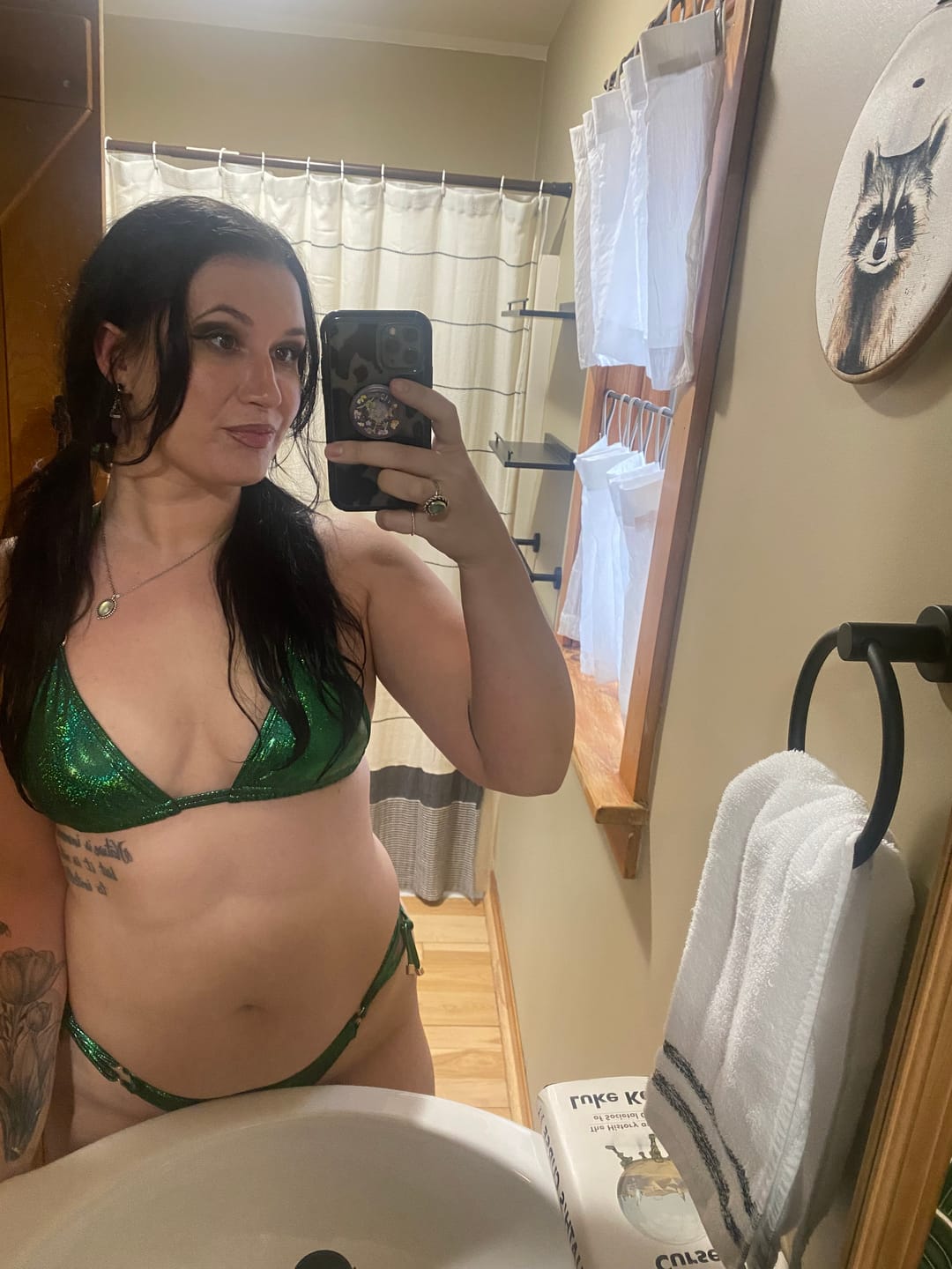 Customer photo review of EDEN SCRUNCH BOTTOM - GLITTER GREEN