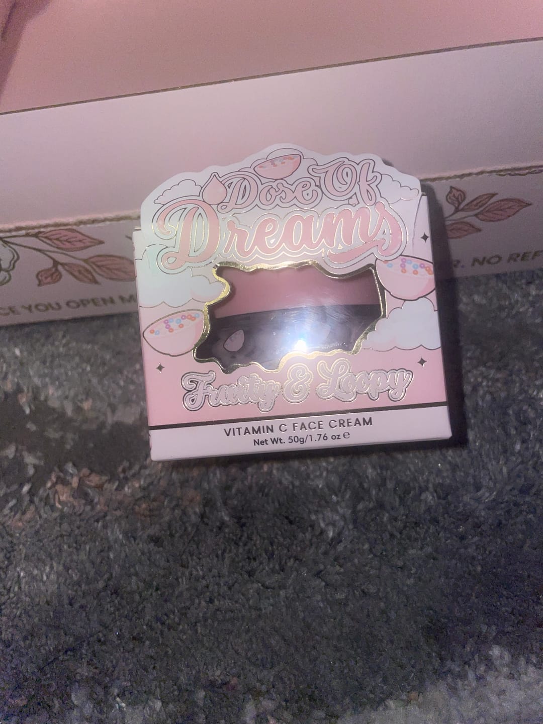 Customer photo review of P.Louise Dose of Dreams: Vitamin C Capsule Face Cream