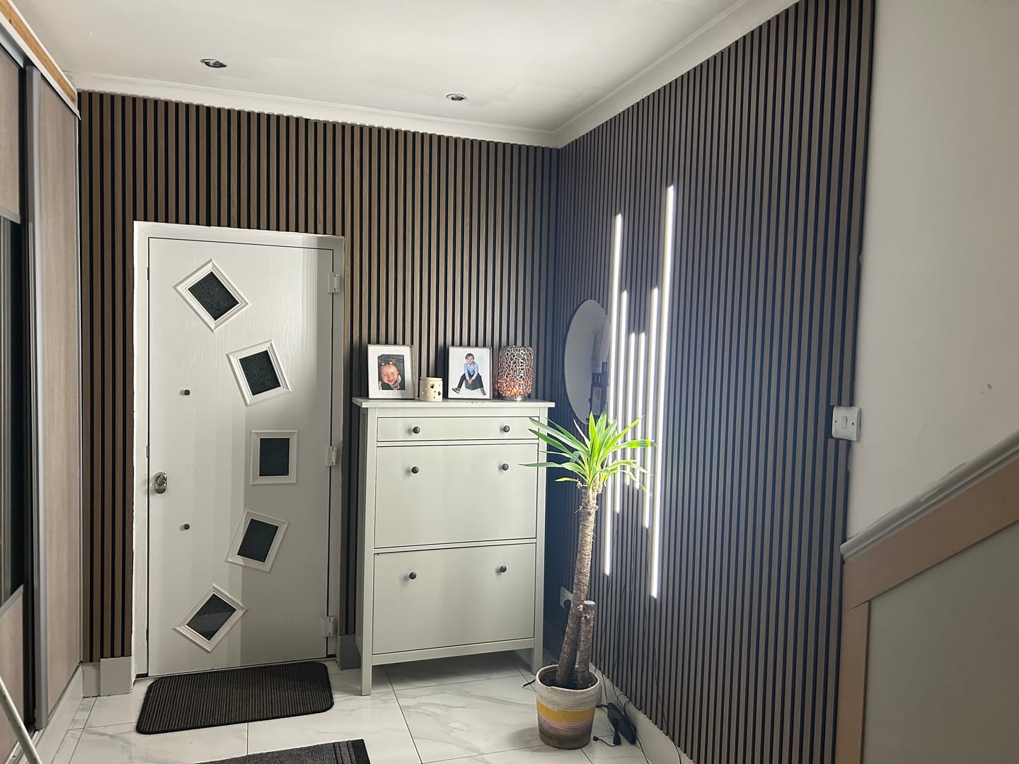 Customer photo review of Wall Panel LED Lighting Strip Kit