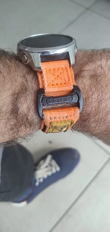 Customer photo review of COROS Nylon Loop Band Replacement Breathable Comfort