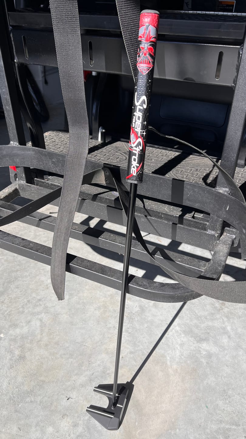 Customer photo review of SuperStroke Star Wars Darth Vader Tour 2.0 Putter Grip (with Matching Ball Marker)