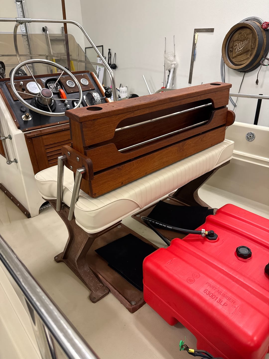Customer photo review of RPS Seat Cushion - Boston Whaler Montauk, Outrage, Newport And Others