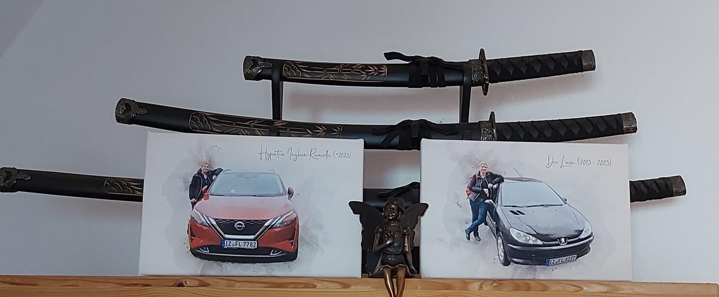 Customer photo review of Auto Gemälde nach Foto