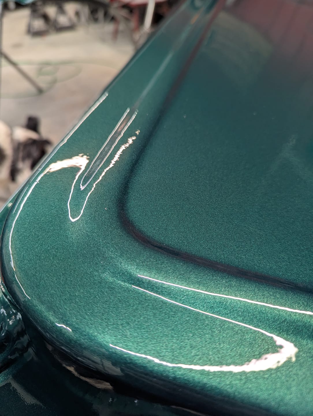 Customer photo review of 2k HS Spray Can Clearcoat