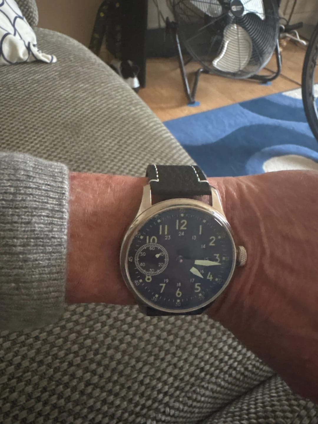 Customer photo review of COROS Genuine Leather Watch Band For Smartwatch Unisex 20cm Cow Leather Strap