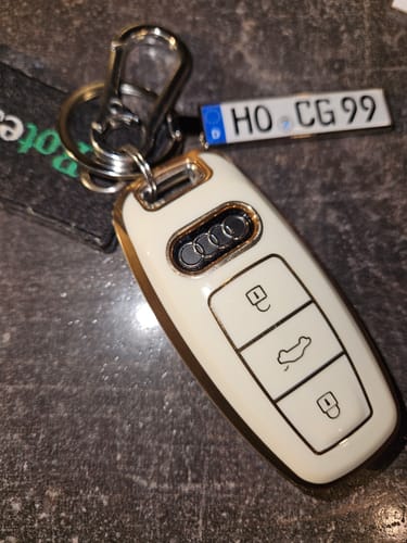 Customer photo review of Kennzeichen Schlüsselanhänger Mini Nummernschild Metall