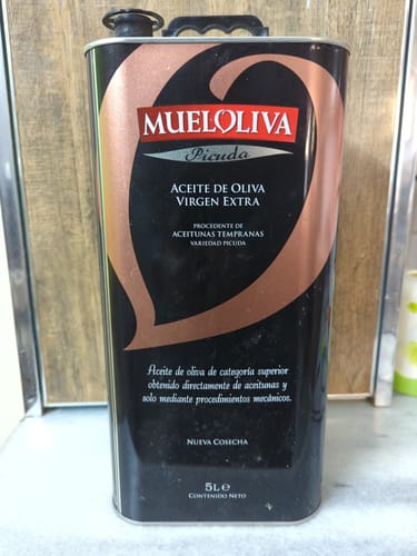 Customer photo review of Picuda Extra Virgin Olive Oil