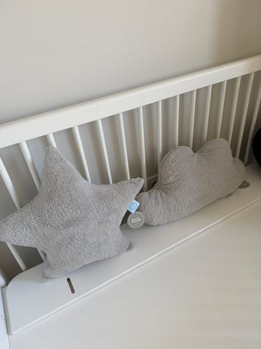 Customer photo review of Bulut Şeklinde Peluş Kırlent Açık Gri