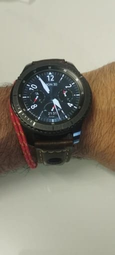 Customer photo review of COROS Watch Band Nylon Replacement Strap, Unisex, Adjustable