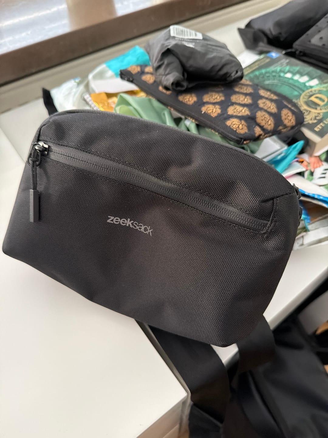 Customer photo review of Crossbody Organizer
