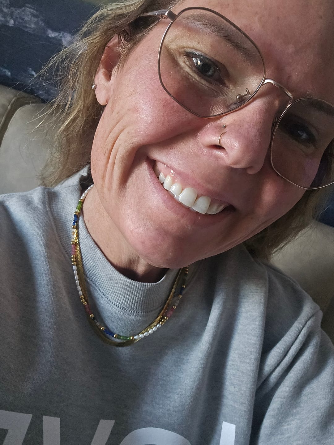 Customer photo review of Tropicana Pearl Necklace