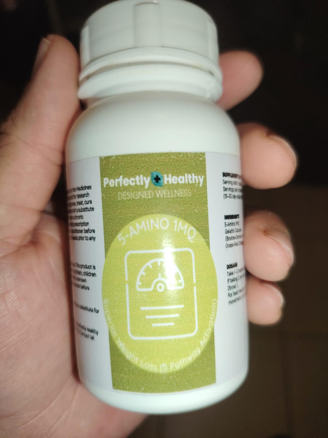 Customer photo review of 5-Amino 1MQ - Superior Weight Loss Peptide (5 Pathway Activation)