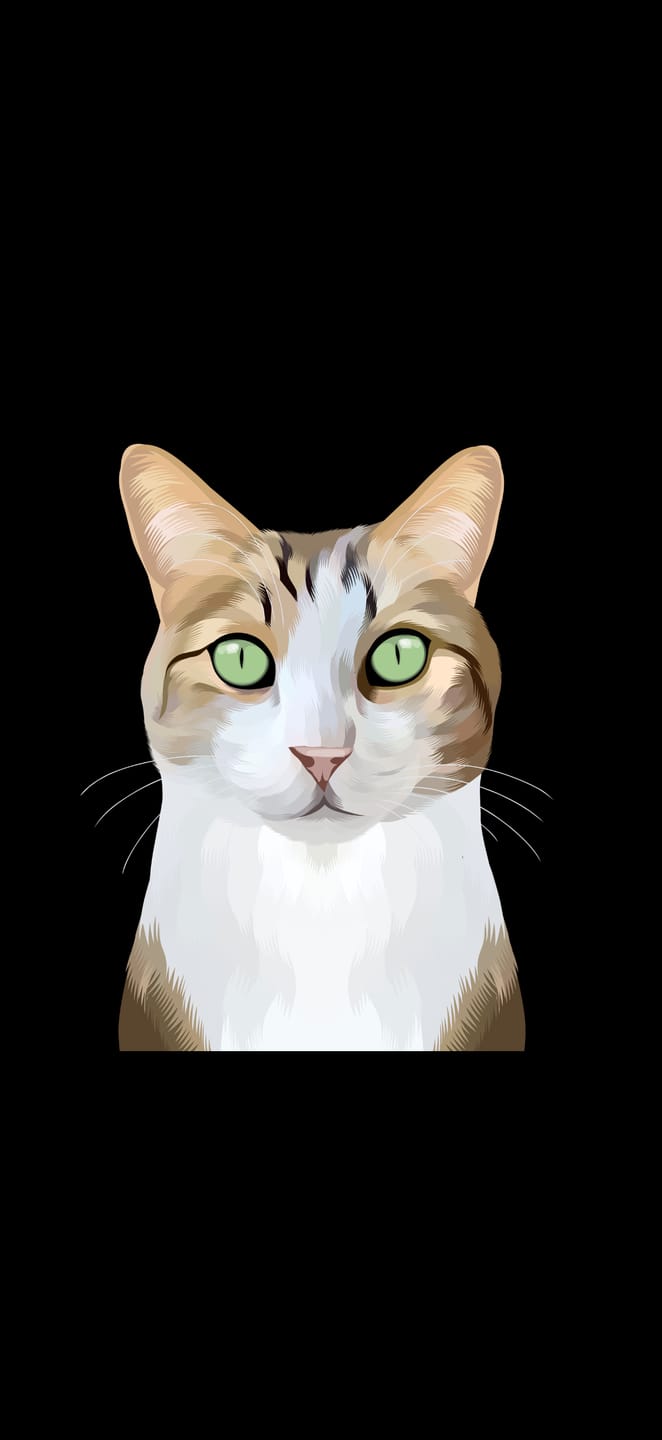 Customer photo review of Custom Pet Portrait iPhone Case