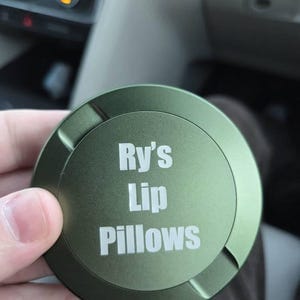 Customer photo review of Custom Laser-Engraved Pouch Can