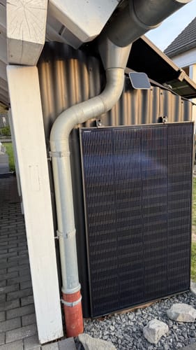 Customer photo review of Ray Solarmodul 200W Komplett Schwarz