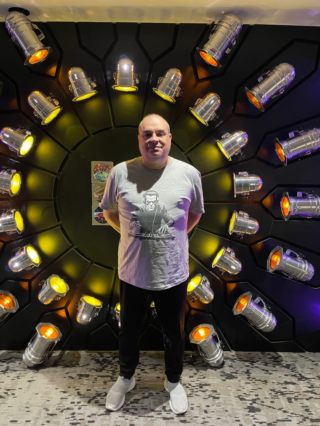Customer photo review of Frankie Scratch T-Shirt