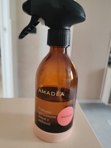 Customer photo review of Profumo "Dolcezza" igienizzante tessuti e ambienti 300ml