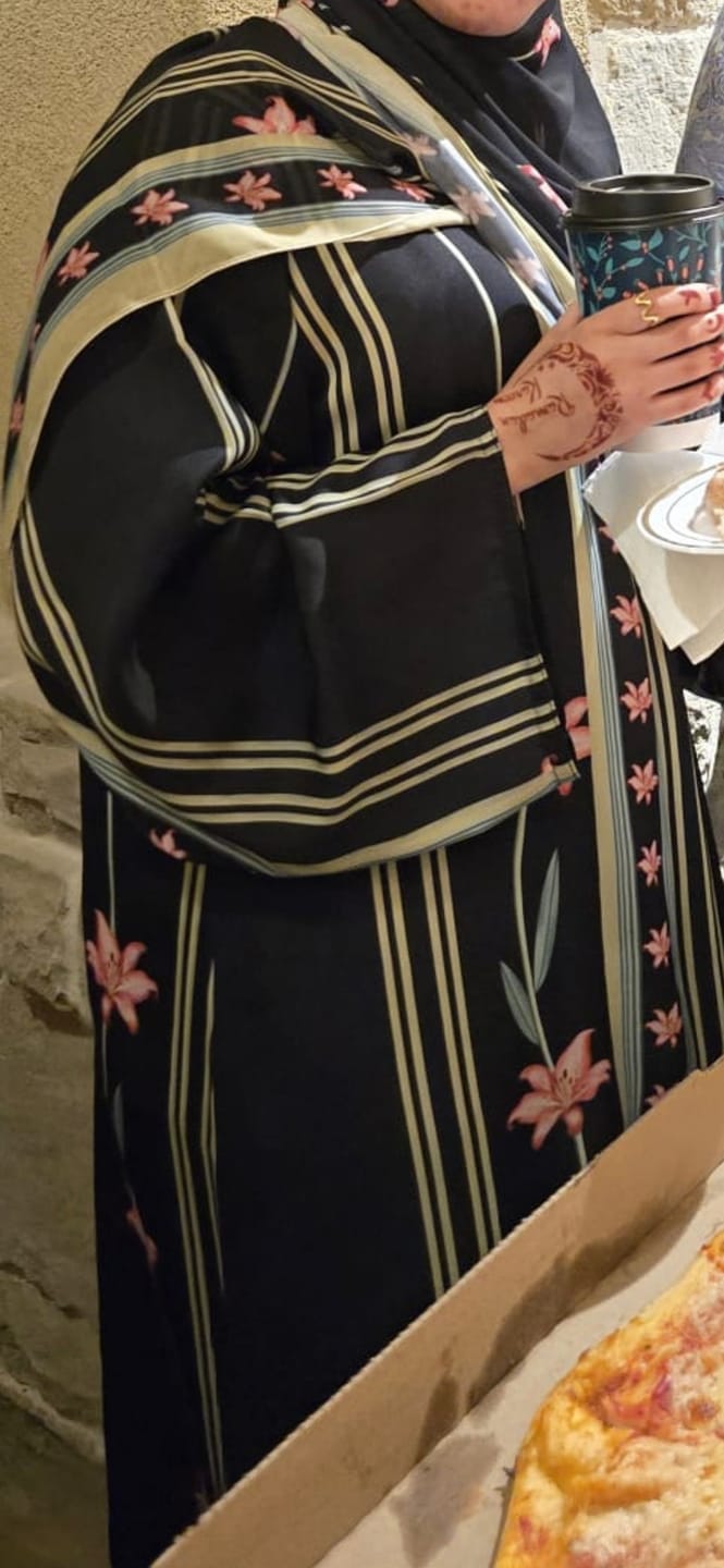 Customer photo review of Lily Blossom Abaya