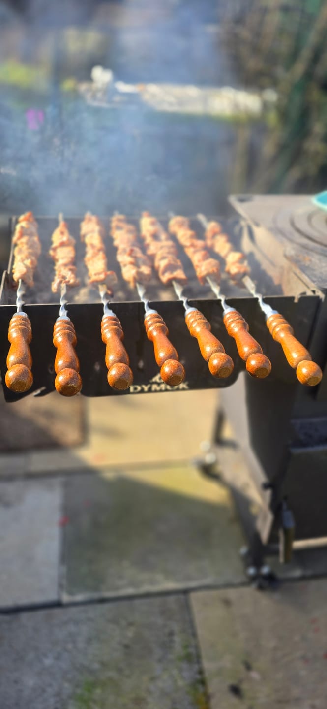 Customer photo review of Hähnchen-Schaschlik Original – zart mariniert & grillfertig | mySchaschlik