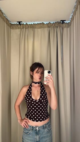 Customer photo review of TOP JULIET LUNARES CAFÉ