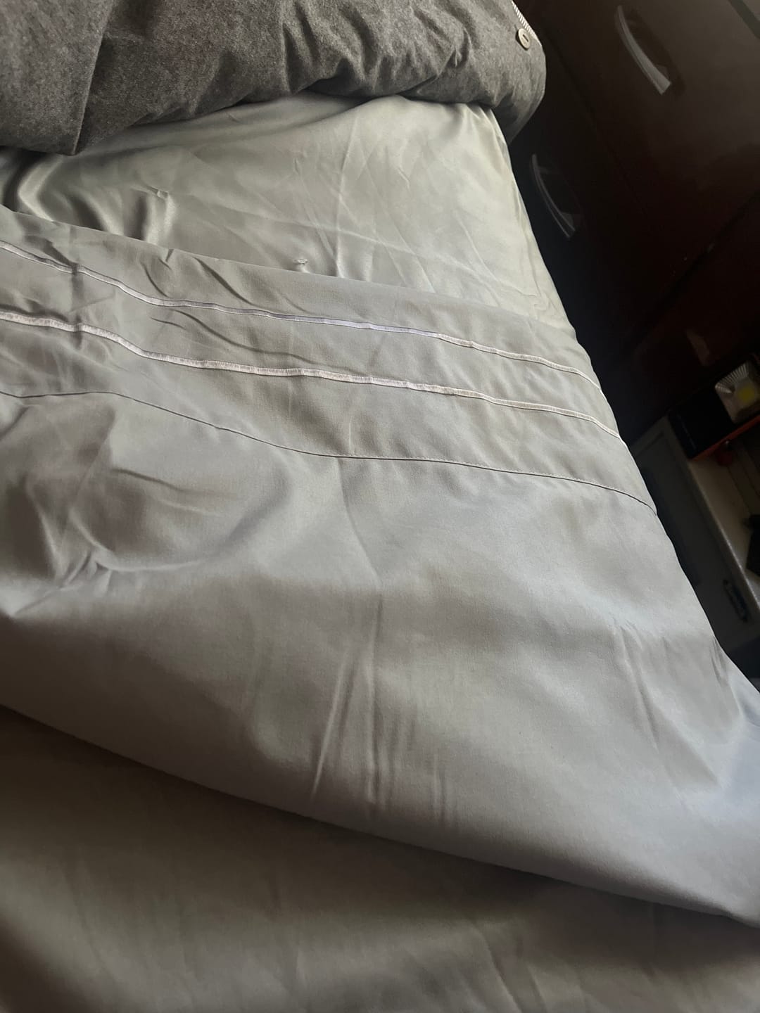 Customer photo review of Sábanas Lujo 1800 Hilos - 2 Plazas - Soft Touch