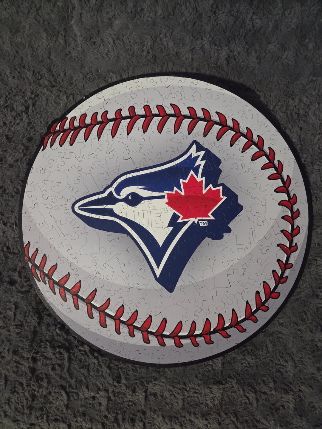 Customer photo review of Toronto Blue Jays™ - Wooden Puzzle