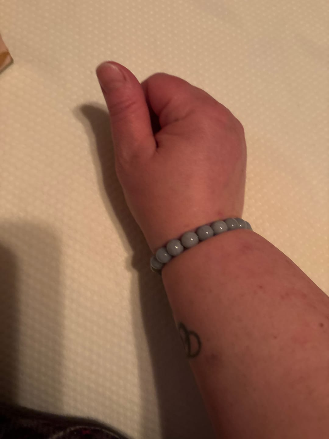 Customer photo review of Celestite Bracelet