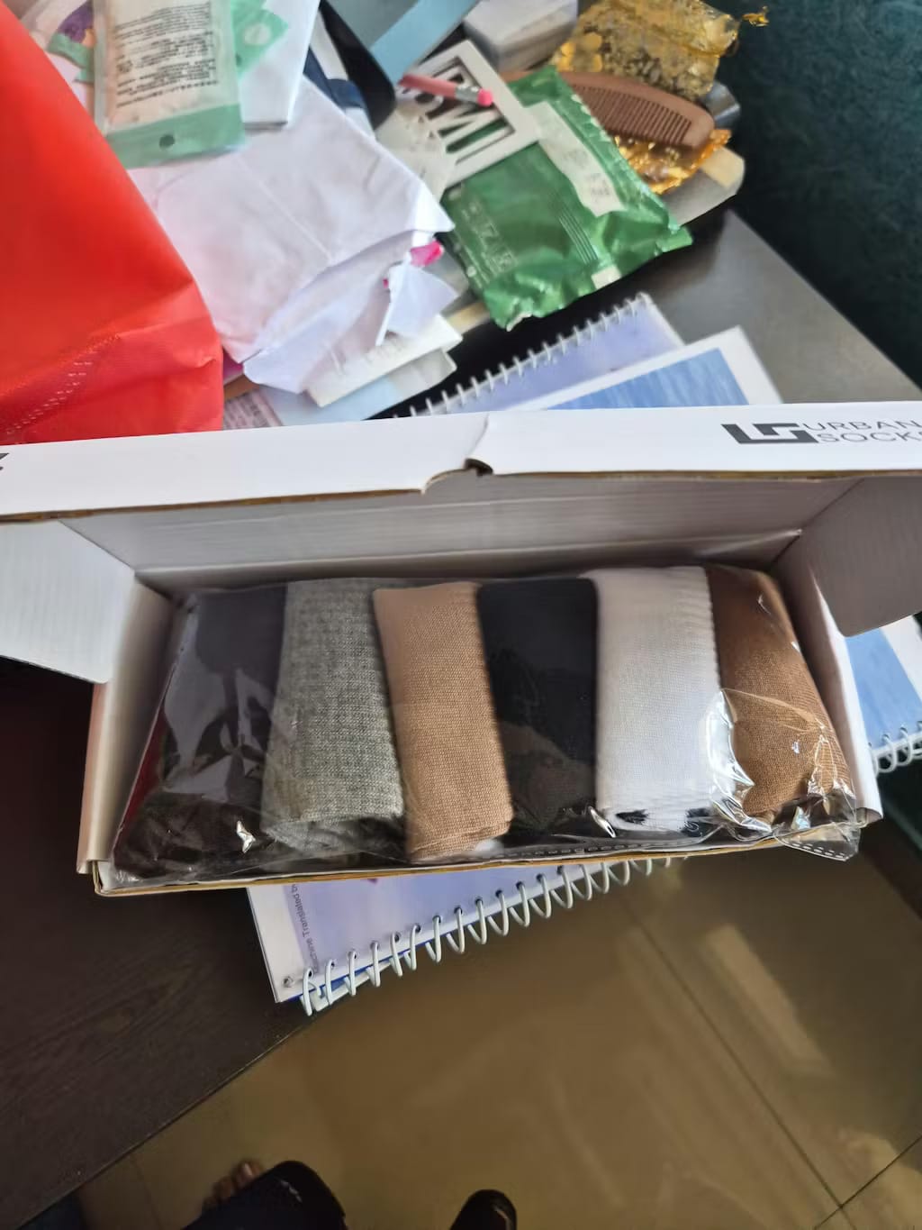 Customer photo review of Classic Daily Socks Edition