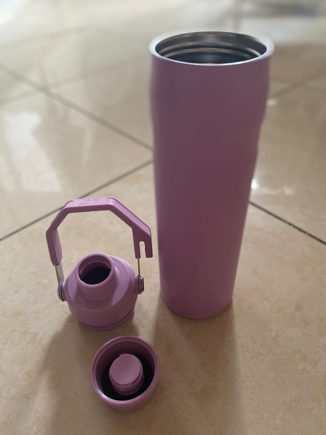 Customer photo review of The Aerolight™ IceFlow™ Water Bottle Fast Flow - lilac