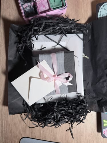 Customer photo review of Gift Box Wrapping
