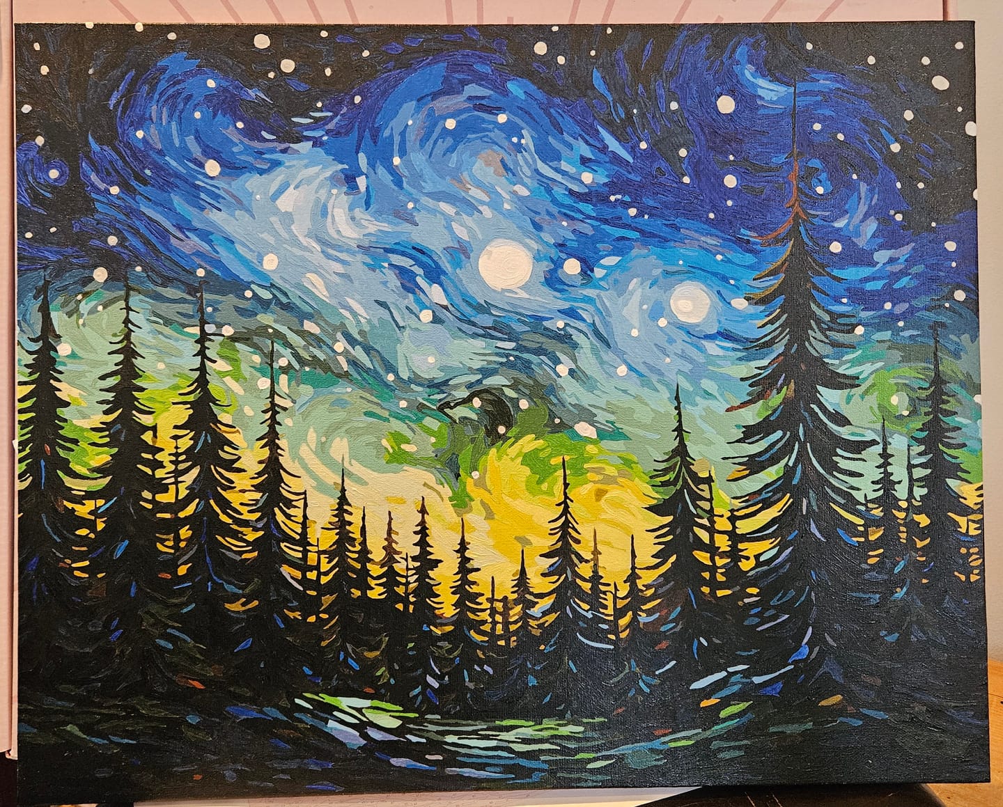 Customer photo review of Nightfall Pines